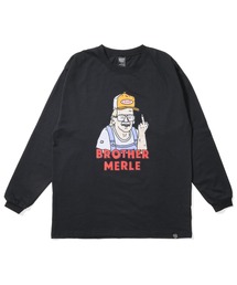 RSC×BROTHER MERLE / F〇CK おじいちゃん LS T-SHIRT(M4)