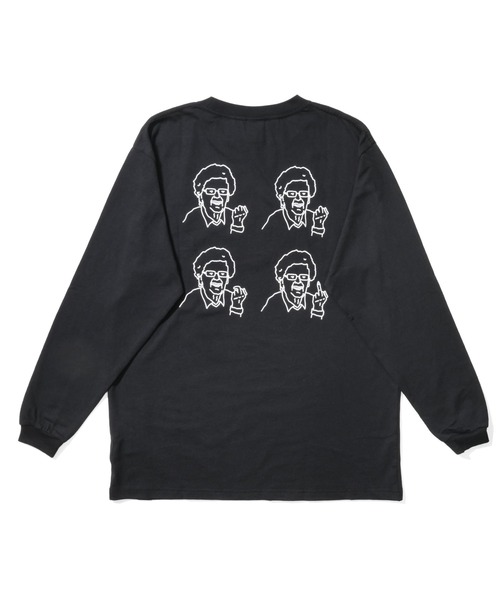 RIVER SIDE CULTURE(リバーサイドカルチャー)の「RSC×BROTHER MERLE / F〇CK おじいちゃん LS T-SHIRT(M4)(Tシャツ/カットソー・メンズ・ホワイト/ブラック/グレー・LARGE/MEDIUM/X-LARGE)」の8枚目の写真