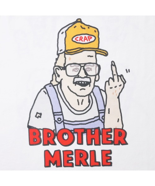 RIVER SIDE CULTURE(リバーサイドカルチャー)の「RSC×BROTHER MERLE / F〇CK おじいちゃん LS T-SHIRT(M4)(Tシャツ/カットソー・メンズ・ホワイト/ブラック/グレー・LARGE/MEDIUM/X-LARGE)」の9枚目の写真