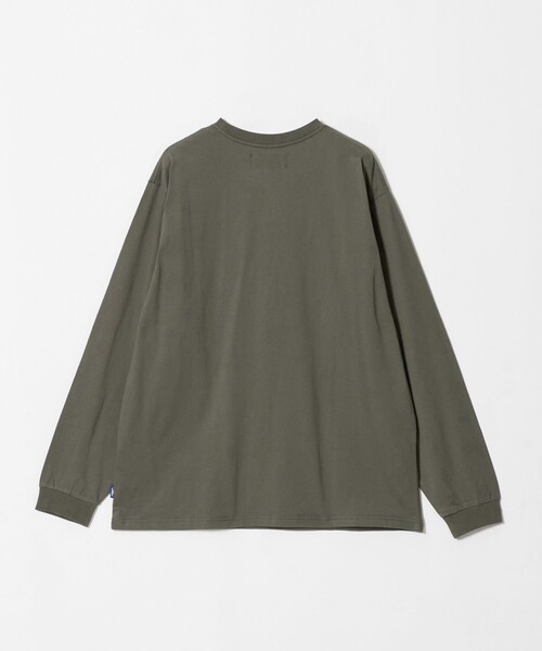 NICE WEATHER（ナイスウェザー）の「＜NICE WEATHER＞NICE ロゴ ロング スリーブTシャツ（Tシャツ/カットソー・メンズ・ブラック/パープル/ホワイト/ダークグレー・L/XS/M/S）」の10枚目の写真