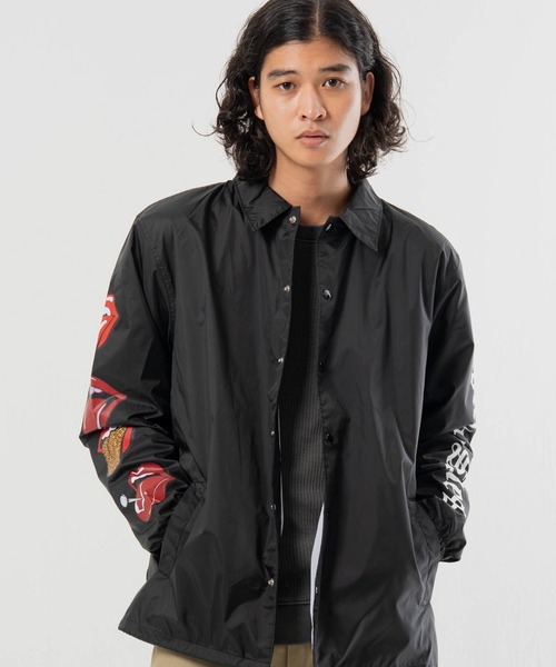 JACKROSE(ジャックローズ)の「B-TRS-Lips&Tongu-シグネチャー コーチJKT(その他アウター・メンズ・その他2/その他1・XL/L/M)」の1枚目の写真