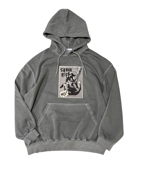 SK8ER ROCK(スケーターロック)の「No Control ピグメントスウェットフーディ(ベージュ)(パーカー・レディース・その他・LARGE/MEDIUM)」の1枚目の写真