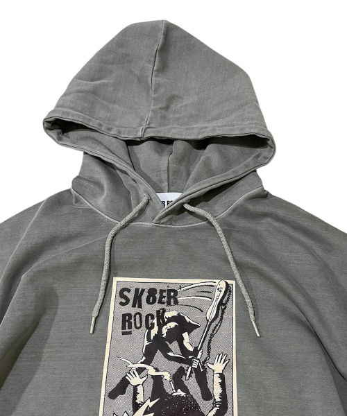 SK8ER ROCK(スケーターロック)の「No Control ピグメントスウェットフーディ(ベージュ)(パーカー・レディース・その他・LARGE/MEDIUM)」の3枚目の写真