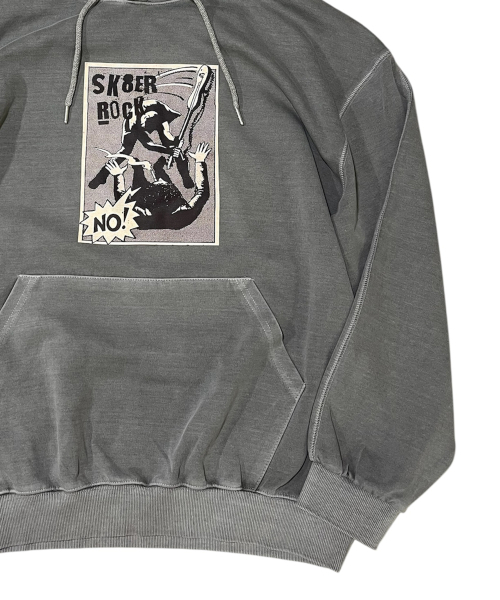 SK8ER ROCK(スケーターロック)の「No Control ピグメントスウェットフーディ(ベージュ)(パーカー・レディース・その他・LARGE/MEDIUM)」の4枚目の写真