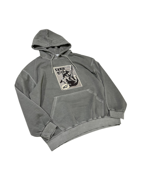 SK8ER ROCK(スケーターロック)の「No Control ピグメントスウェットフーディ(ベージュ)(パーカー・レディース・その他・LARGE/MEDIUM)」の6枚目の写真