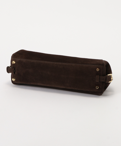 IENA(イエナ)の「Manuel MILANO/マニュエルミラノ TENESSE スエードボストンバッグ 6630(ボストンバッグ・レディース・ブラウン・FREE)」の11枚目の写真