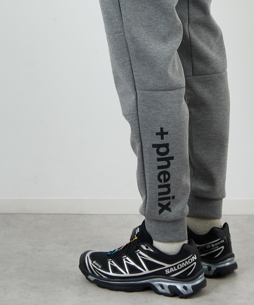 +phenix（プラスフェニックス）の「[＋phenix/プラスフェニックス] 別注 ダンボールニット スウェットジョガーパンツ（スウェットパンツ・メンズ・グレー/ブラック・XL/M/L）」の6枚目の写真