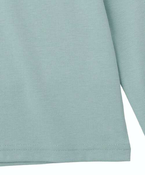 Green Parks(グリーンパークス)の「衿レースリブカットプルオーバー(Tシャツ/カットソー・レディース・ホワイト/ブラック/ミント/杢グレー・FREE)」の20枚目の写真