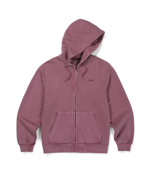 MMLG（エムエムエルジー）の「[Mmlg] DYED MMLG HOOD ZIPUP (6COLOR)（パーカー・レディース・ネイビー/ブラウン/ピンク/ラベンダー/バーガンディー/チャコール・SMALL/MEDIUM/LARGE/X-LARGE）」の9枚目の写真