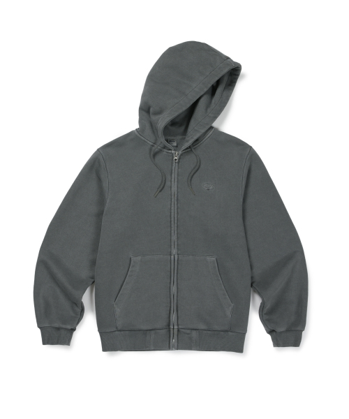 MMLG（エムエムエルジー）の「[Mmlg] DYED MMLG HOOD ZIPUP (6COLOR)（パーカー・レディース・ネイビー/ブラウン/ピンク/ラベンダー/バーガンディー/チャコール・SMALL/MEDIUM/LARGE/X-LARGE）」の12枚目の写真