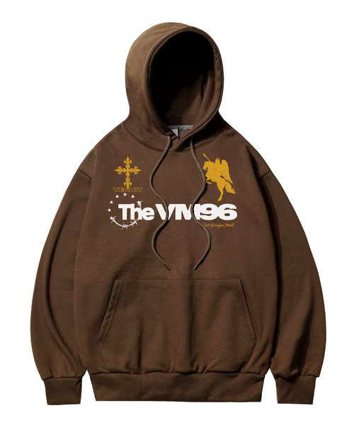 VENHIT(ベンヒット)の「THEVM96 フーディー(パーカー・レディース・チャコールグレー/ブラック/ブラウン/ピンク/バーガンディー・MEDIUM/LARGE/X-LARGE/XX-LARGE)」の4枚目の写真