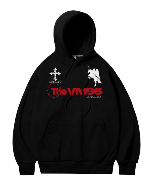 VENHIT(ベンヒット)の「THEVM96 フーディー(パーカー・レディース・チャコールグレー/ブラック/ブラウン/ピンク/バーガンディー・MEDIUM/LARGE/X-LARGE/XX-LARGE)」の2枚目の写真