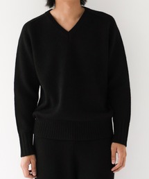 walenode（ウェルノード）の「【walenode/ウェルノード】Innocent YAK Shetland sweater-V（ニット/セーター）」