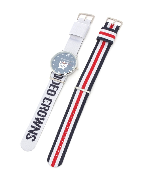 RODEO CROWNS WIDE BOWL（ロデオクラウンズワイドボウル）の「テープ ウォッチ（アナログ腕時計・レディース・ブラック/ホワイト・FREE）」の8枚目の写真