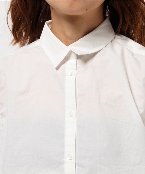 Denime（ドゥニーム）の「タイプライターノースリーブシャツ（シャツ/ブラウス・レディース・ネイビー/ホワイト・FREE）」の12枚目の写真