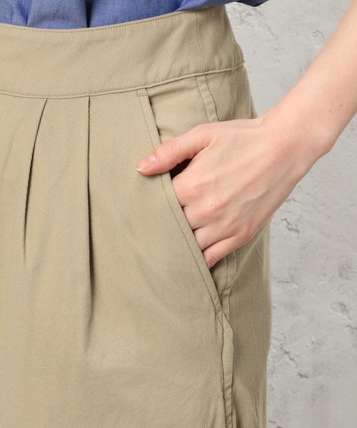green label relaxing（グリーンレーベルリラクシング）の「STD GLR COVERT ワイド パンツ ◆（その他パンツ・レディース・ベージュ・40/36/38）」の7枚目の写真