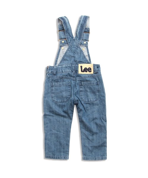 apres les cours(アプレレクール)の「LEEスリムサロペット 9分丈(サロペット/オーバーオール・キッズ・ネイビー/ブルー・90/100/120/140/110/130)」の13枚目の写真