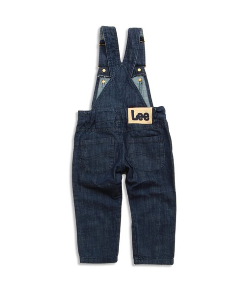 apres les cours(アプレレクール)の「LEEスリムサロペット 9分丈(サロペット/オーバーオール・キッズ・ネイビー/ブルー・90/100/120/140/110/130)」の14枚目の写真