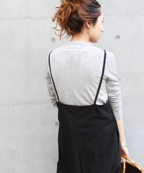 FRAMeWORK(フレームワーク)の「サロペット◆(サロペット/オーバーオール・レディース・ブラック/ブラウン・FREE)」の4枚目の写真