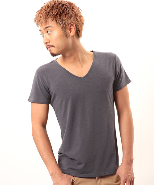 セール Vネック半袖tシャツ Tシャツ カットソー Jiggys トップス Shop ジギーズショップ のファッション Jiggys 汗染み防止
