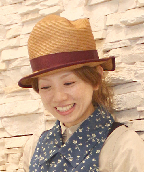 BEAMS BOY(ビームスボーイ)の「○decho GENOVA(ハット・レディース・ブラック/ブラウン/ワイン・ONE SIZE)」の3枚目の写真