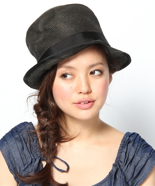 BEAMS BOY(ビームスボーイ)の「○decho GENOVA(ハット・レディース・ブラック/ブラウン/ワイン・ONE SIZE)」の2枚目の写真