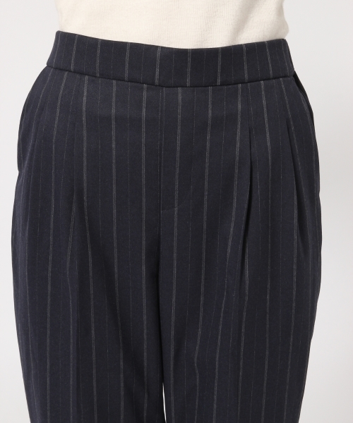 GLOBAL WORK（グローバルワーク）の「TRテーパードパンツガラ/758067（その他パンツ・レディース・グレー系その他/ネイビー・LARGE/MEDIUM/SMALL）」の7枚目の写真