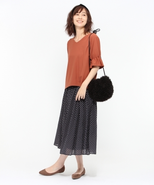 LAKOLE(ラコレ)の「エコラムファーショルダーバッグ / LAKOLE(ショルダーバッグ・レディース・アッシュグレー/ブラック/カーキ/ボルドー・FREE)」の2枚目の写真