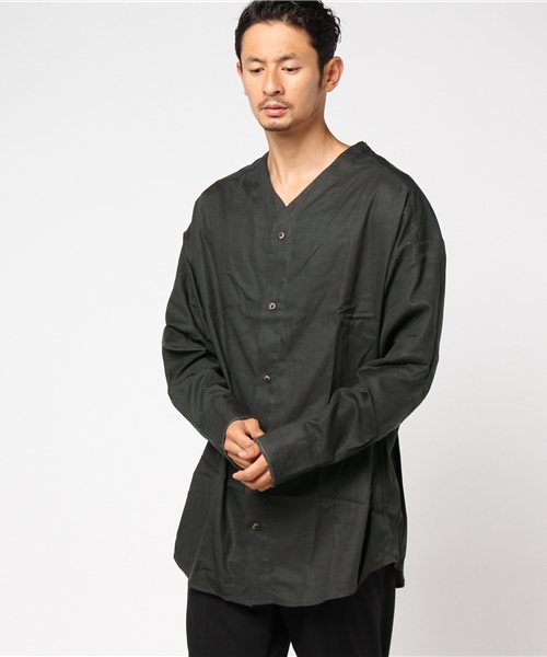 The Sakaki サカキ の The Sakaki ザ サカキ B Cシャツ バンブーシャツ シャツ ブラウス Wear