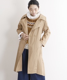 MERLOT | コットンツイルドレストレンチコート655-9527(トレンチコート)