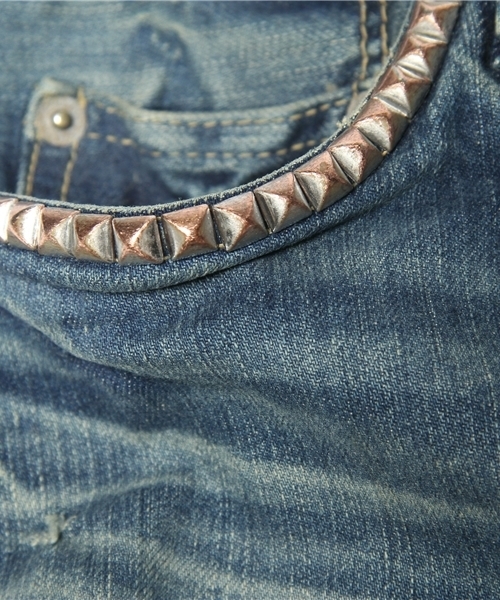 HYSTERIC GLAMOUR(ヒステリックグラマー)の「SP加工SデニムミニSK(デニムスカート・レディース・インディゴブルー・X-SMALL/SMALL/MEDIUM)」の13枚目の写真