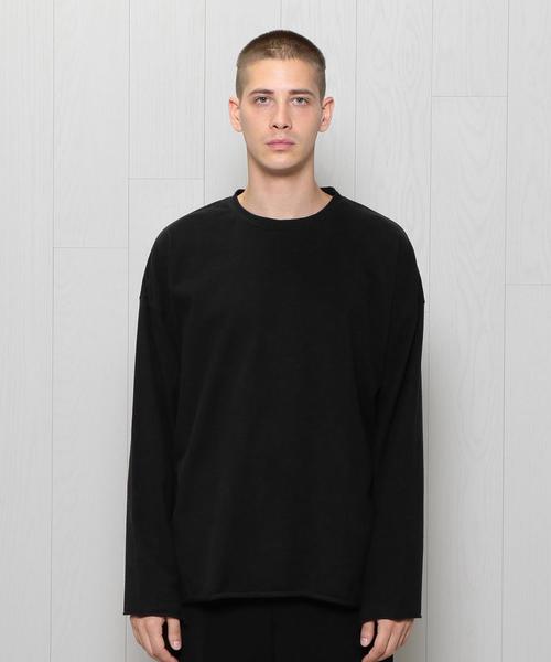 UNUSED(アンユーズド)の「<UNUSED>CREW NECK FADE T-SHIRT/Tシャツ.(Tシャツ/カットソー・メンズ・ブラック/オフホワイト・2/3)」の3枚目の写真