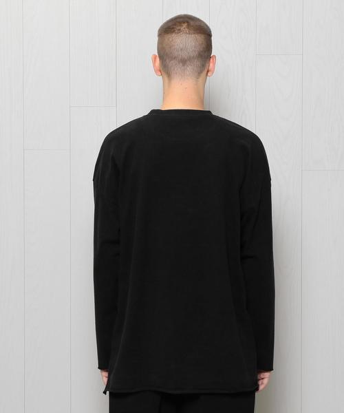 UNUSED(アンユーズド)の「<UNUSED>CREW NECK FADE T-SHIRT/Tシャツ.(Tシャツ/カットソー・メンズ・ブラック/オフホワイト・2/3)」の5枚目の写真