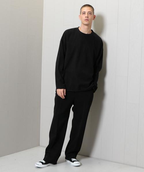 UNUSED(アンユーズド)の「<UNUSED>CREW NECK FADE T-SHIRT/Tシャツ.(Tシャツ/カットソー・メンズ・ブラック/オフホワイト・2/3)」の10枚目の写真