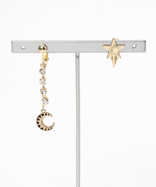 チャイハネ（チャイハネ）の「【チャイハネ】バースデーカラー月星アシンメトリーイヤリング（イヤリング・レディース・その他1/その他2/その他3/その他4/その他5/その他6/その他7/その他8/その他9/その他10/その他11/その他12・FREE）」の5枚目の写真