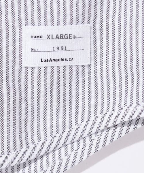 XLARGE（エクストララージ）の「OXFORD HALF SLEEVE SHIRT（シャツ/ブラウス・メンズ・ホワイト/ブラック/ライトパープル/ブルー・SMALL/MEDIUM/LARGE/X-LARGE）」の10枚目の写真