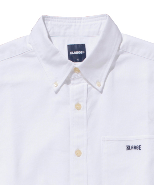 XLARGE（エクストララージ）の「OXFORD HALF SLEEVE SHIRT（シャツ/ブラウス・メンズ・ホワイト/ブラック/ライトパープル/ブルー・SMALL/MEDIUM/LARGE/X-LARGE）」の7枚目の写真