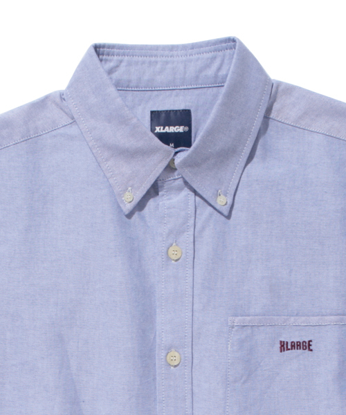 XLARGE（エクストララージ）の「OXFORD HALF SLEEVE SHIRT（シャツ/ブラウス・メンズ・ホワイト/ブラック/ライトパープル/ブルー・SMALL/MEDIUM/LARGE/X-LARGE）」の8枚目の写真