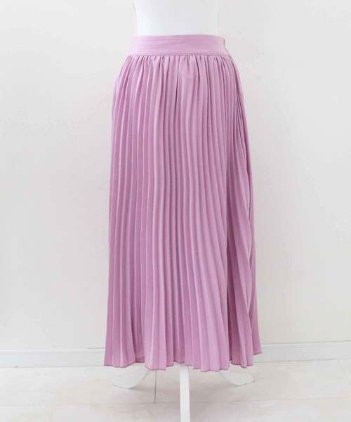 M y u（ミュー）の「高見え大人プリーツ♪プリーツスカート（スカート・レディース・ブルー/パープル/イエロー・FREE）」の8枚目の写真