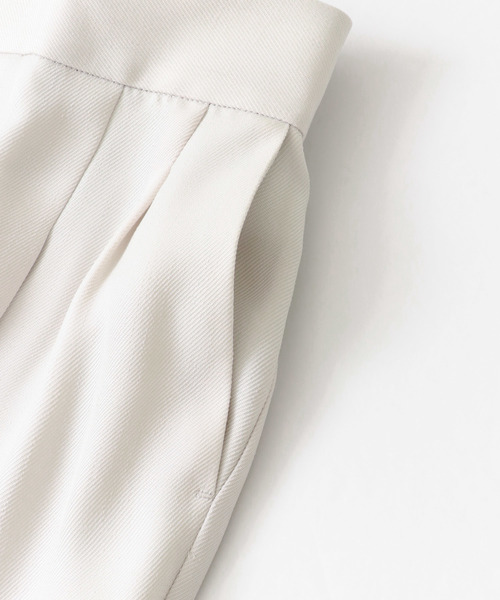 URBAN RESEARCH（アーバンリサーチ）の「ガルーダスラブセンタープレスパンツ（その他パンツ・レディース・ネイビー/ライトベージュ・36/38）」の14枚目の写真