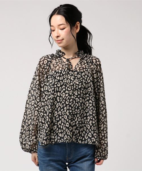 AZUL by moussy（アズールバイマウジー）の「レオパード柄