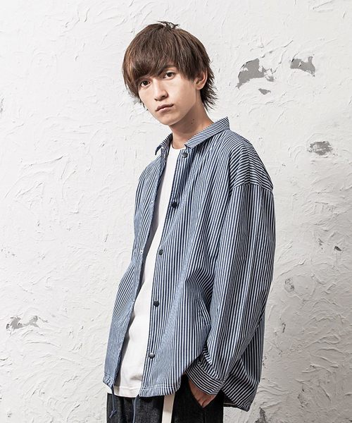 MinoriTY（マイノリティ）の「メンズドロップショルダーコーチジャケット（その他アウター・メンズ・ブラック系その他/グレー/レッド/ブラック/ワイン/グリーン/ブルー系その他・L/M）」の6枚目の写真