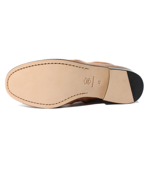 PADRONE（パドローネ）の「SHORT SIDE ZIP BOOTS (PADRONE)（ブーツ・メンズ・ブラック/ブラウン/ベージュ・26.5/27.5）」の5枚目の写真