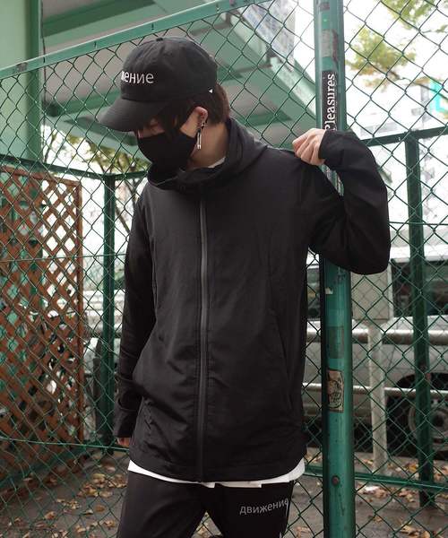 rovtski（ロフトスキー）の「TECH BLOUSON/テック ブルゾン（ブルゾン・メンズ・チャコールグレー/ブラック・MEDIUM/LARGE）」の8枚目の写真