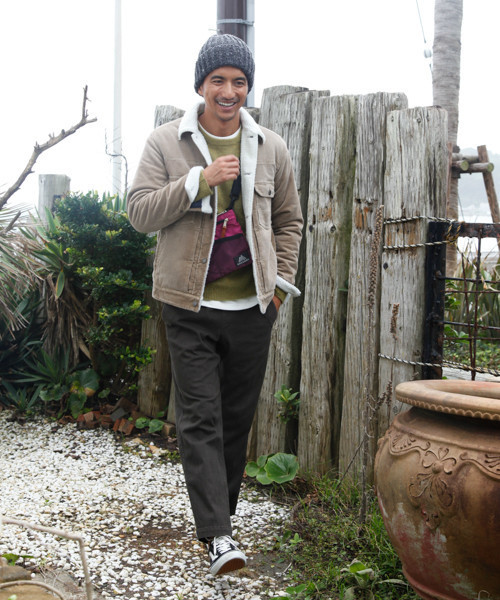 BAYFLOW（ベイフロー）の「ボアランチジャケット　18AW（ブルゾン・メンズ・クリアブルー/ベージュ/オレンジ・MEDIUM/LARGE/X-LARGE/SMALL）」の19枚目の写真