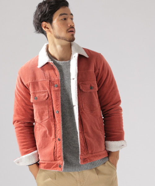 BAYFLOW（ベイフロー）の「ボアランチジャケット　18AW（ブルゾン・メンズ・クリアブルー/ベージュ/オレンジ・MEDIUM/LARGE/X-LARGE/SMALL）」の17枚目の写真