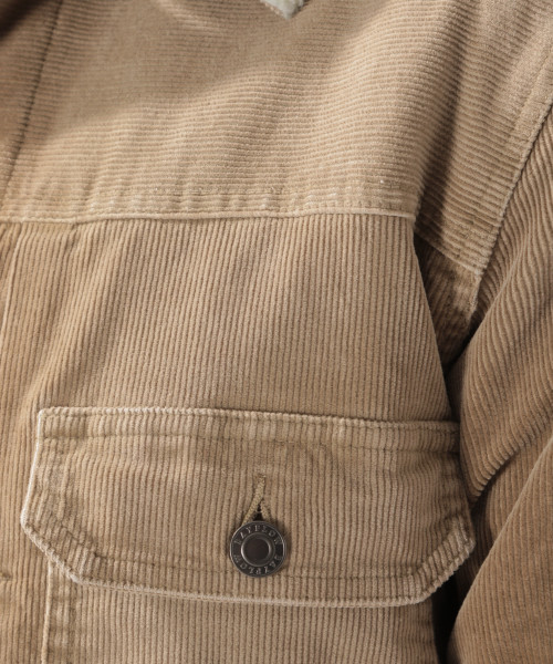 BAYFLOW（ベイフロー）の「ボアランチジャケット　18AW（ブルゾン・メンズ・クリアブルー/ベージュ/オレンジ・MEDIUM/LARGE/X-LARGE/SMALL）」の8枚目の写真