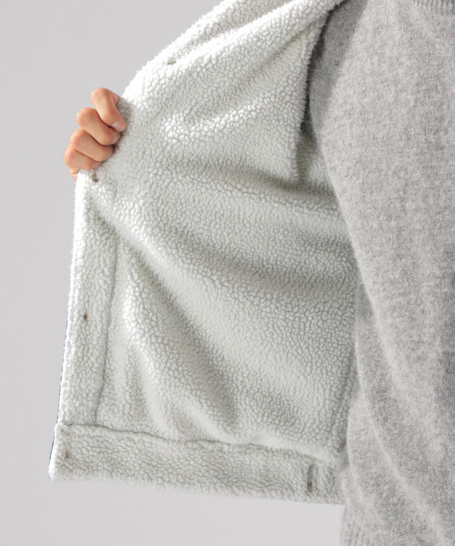 BAYFLOW（ベイフロー）の「ボアランチジャケット　18AW（ブルゾン・メンズ・クリアブルー/ベージュ/オレンジ・MEDIUM/LARGE/X-LARGE/SMALL）」の21枚目の写真