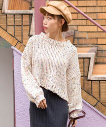 SpRay | カラーネップニット(ニット/セーター)