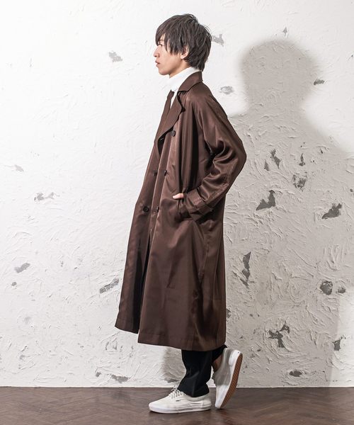MinoriTY(マイノリティ)の「メンズオーバーサイズWトレンチコート(トレンチコート)」 WEAR MinoriTY(マイノリティ)の「メンズオーバーサイズWトレンチコート(トレンチコート)」 WEAR